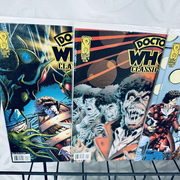 Doctor Who Classics 4 6 Series 2: 4-6 8 10-12 Series 3: 2 4 Series 4: 2 Lot IDW - Picture 4 of 7